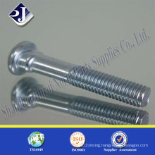 Track Bolt (zinc plated) with Gr8.8 Oval Neck